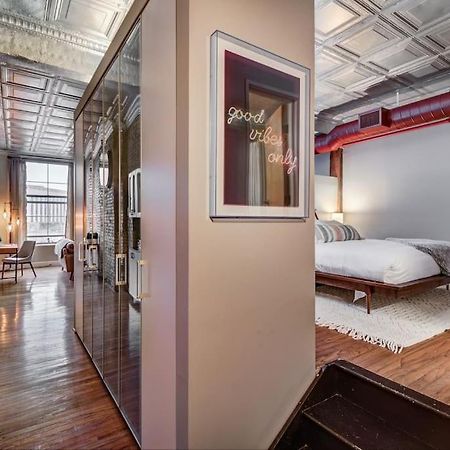 Good Vibes Loft - Dt Cle Walk To All The Stadiums Cleveland Exterior photo